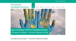 Desktop Screenshot of potsdam-summer-school.org